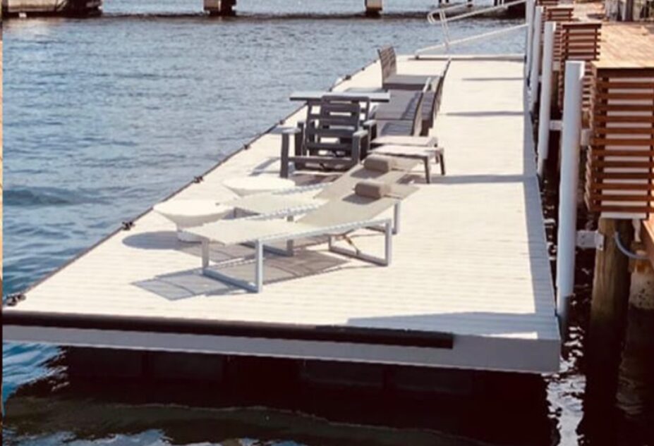 How to Make a Floating Styrofoam Dock